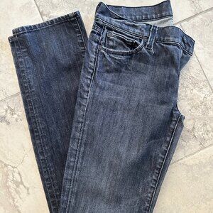 7 for all Man Kind Black Straight Leg Size 28